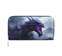 WZYCWB Sunflower Avatar Pochette in pelle portafogli con cerniera e porta carte sono perfetti per i viaggi o l'uso quotidiano, Drago Forte, Taglia unica