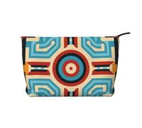 WZYCWB The Angry Lion. Borsa per cosmetici stampata, perfetta per viaggi di lavoro e viaggi., Labirinto Simmetrico, Taglia unica