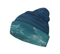 WZYCWB The Deep Ocean Printing Warm Knit Hat, adatto per escursioni, campeggio, viaggi e vari scenari all'aperto, nero