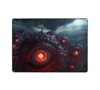 WZYCWB The Devil's Eye. Tappeto stampato, 203 x 147 cm, morbido e soffice, a pelo corto, adatto per soggiorno, ufficio, comodino, balcone