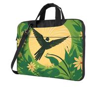 WZYCWB The Flying Bird - Borsa a tracolla per computer portatile, adatta per uso quotidiano in ufficio e viaggi d'affari, Nero , 13 inch