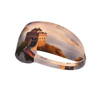 WZYCWB The Great Wall - Fascia per capelli sportiva, con stampa, traspirante