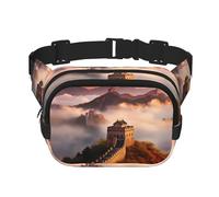 WZYCWB The Great Wall - Marsupio sportivo, alla moda e alla moda, borsa leggera da viaggio piccola