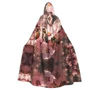 WZYCWB The hard-working bee - Mantello con cappuccio, ideale per carnevale, festival, feste, cosplay