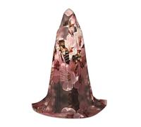 WZYCWB The hard-working Bee - Mantello con cappuccio stampato, costume per cosplay, Halloween e feste anime, taglia L