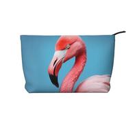 WZYCWB The Majestic Lion. Borsa per cosmetici stampata, perfetta per viaggi di lavoro e viaggi., Il potente fenicottero, Taglia unica