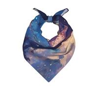 WZYCWB The Moon and the Owl - Bandana per uomo e donna, alla moda, quadrata, per testa e collo