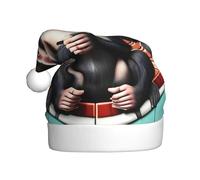 WZYCWB The Silent Monkey - Cappello da Babbo Natale per adulti, unisex, decorativo, per feste di Natale, Capodanno, altezza 40 cm