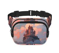 WZYCWB Top Building - Marsupio sportivo, alla moda e alla moda, borsa piccola da viaggio leggera