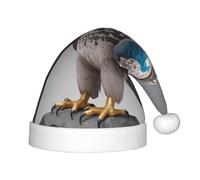 WZYCWB Topological Falcon Patterns Fun Christmas Party Hat, Class Party Activity Holiday Christmas Decoration Hat