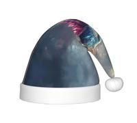 WZYCWB uccello con piume di cristallo stampa cappello festa di Natale, regalo di attività di classe dei bambini, decorazione di Natale puntello