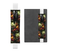 WZYCWB Un sacco di verdure fresche Astucci Diario, portapenne in PVC e portapenne con elastici e segnalibri sono le migliori scelte regalo.