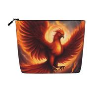 WZYCWB Una bella borsa cosmetica con motivo fenice, borsa cosmetica da viaggio, borsa multifunzionale per riporre oggetti di uso quotidiano