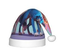 WZYCWB Unity Wolf Pack Pattern Fun Christmas Party Hat - Cappello decorativo per feste di classe e attività