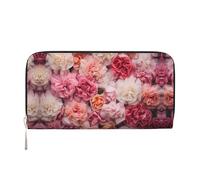 WZYCWB Vari fiori Pochette in pelle portafogli con cerniera e porta carte sono perfetti per i viaggi o l'uso quotidiano, Vari fiori, Taglia unica