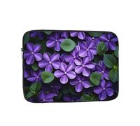 WZYCWB Violets in Bloom - Custodia per laptop da 17" compatibile con laptop da 10-17", accessorio leggero, portatile ed elegante.