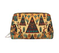 WZYCWB Weird Graffiti Borsa per cosmetici in pelle stampata - Borsa per cosmetici elegante e portatile, Carta da Parati, Taglia unica