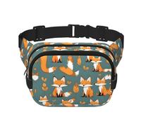 WZYCWB Yellow Fox - Marsupio sportivo, alla moda e alla moda, borsa leggera da viaggio piccola