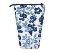 WZYCWB Yummy Blueberries. Portapenne retrattile stampato adatto per l'uso come semplice borsa per cosmetici, portafoglio, ecc.