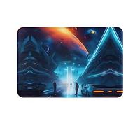 WZYCWB Zerbino assorbente per pavimento, dimensioni 40,6 x 61 cm, protegge efficacemente il soggiorno, il bagno e la porta d'ingresso dalla pulizia del futuro modello fantascientifico