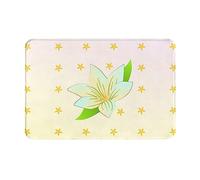 WZYCWB Zerbino assorbente per pavimento, dimensioni 40,6 x 61 cm, protegge efficacemente il soggiorno, il bagno e la porta d'ingresso dalla pulizia dei narcisi in fiore
