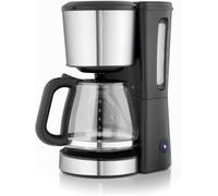 Wzyfv Macchina per il Caffè in Vetro macchina del Caffè Vetro Matt 21P x 25l x 33H cm