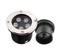 WZYJLyds Basso voltaggio faretto da esterno ad incasso IP68 faretti da incasso a pavimento ip67 AC/DC 24V per esterni, giardini, intorno alla piscina(Warm white light,3W)