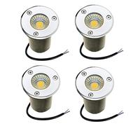 WZYJLyds Faretti LED da Incasso per Pavimento Esterno 3W Faretto Incasso Segnapasso IP67 Impermeabile per Giardino, Esterno, Terrazzo(White Light,220V)