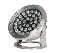 WZYJLyds Faretto per Laghetto Subacqueo Illuminazione A Fontana A LED A Bassa Tensione 12V Impermeabile IP68 Acciaio Inossidabile Illuminazione Subacquea per Piscina, Fontana, Stagno(Blu,36W)