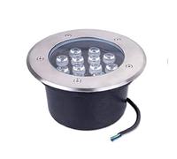 WZYJLyds Faretto segnapasso calpestabile lampada da incasso impermeabile IP67 per esterno giardino Viali sentieri,85-265V(Cold White light,12W)