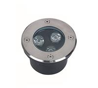 WZYJLyds LED Ultrasottile segnapasso Pavimento 3W faretto da Esterno ad Incasso IP67 Impermeabile Diametro di Installazione 95mm(Blue Light,12V)