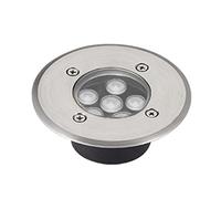 WZYJLyds Proiettore LED da Incasso per Esterni Ultra-Sottile, Impermeabile IP67, Adatto per l'illuminazione del Giardino, Cortile e paesaggistica (Colore : Bianco Caldo, Misurare : 6W 120 * 50mm)