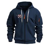 WZYRZ Felpa con Cappuccio da Uomo per Resident/Evil/Umbrella, Felpa con Cerniera, Giacca con Cappuccio, Calda e Spessa, Invernale, con Cappuccio, per Ragazzi e Adulti,F-l