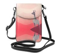 WZYWHJ Animals that look away - Borsa a tracolla in pelle stampata per telefono, regalo versatile per donne, passeggiate, campeggio, shopping e viaggi