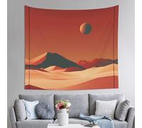 WZYWHJ Arazzo minimalista con stampe di Marte per interni, 152,4 x 129,5 cm: morbido, di qualità e leggero, adatto per arazzi da appendere alla parete