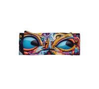 WZYWHJ Arte Doodle Cat Stampato Baby Bow Fasce ed elastico morbido capelli accessori per neonati e ragazze