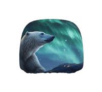 WZYWHJ Aurora Polar Bear - Federa protettiva per sedile auto, camion, General Motors, confezione da 1