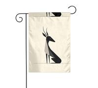 WZYWHJ Bandiera da giardino semplice con motivo di cervo, 30,5 x 45,7 cm, per un ambiente esterno alla moda