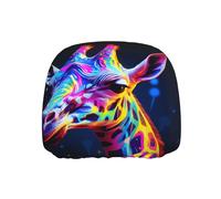 WZYWHJ Bella giraffa stampata cuscino testa sedile auto camion General Motors parti copertura protettiva una confezione