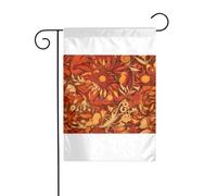 Wzywhj Bella immagine girasole estate giardino bandiera double face decorazione cortile 30,5 x 45,7 cm