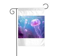 Wzywhj Bella medusa immagine estate giardino bandiera double face decorazione cortile 30,5 x 45,7 cm