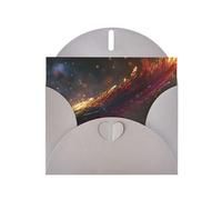 WZYWHJ Biglietto di auguri grigio per le vacanze, 15,2 x 10,2 cm, con busta, per Natale, compleanno, San Valentino, invito a una festa, immagine strana penna piuma