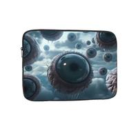 WZYWHJ Blue Eyes. Stampe Custodia portatile antiurto per laptop da 12 pollici, per uomini e donne, viaggi d'affari, scuola, ufficio, uso quotidiano