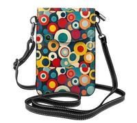 WZYWHJ Borsa a tracolla in pelle colorata con motivo a pois, regalo versatile per donne, passeggiate, campeggio, shopping e viaggi