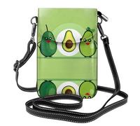 WZYWHJ Borsa a tracolla in pelle con immagine di avocado, regalo versatile per donne, passeggiate, campeggio, shopping e viaggi
