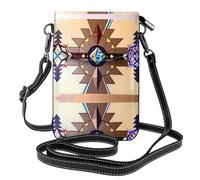 WZYWHJ Borsa a tracolla in pelle con immagine di popoli aborigeni con immagine grafica, regalo versatile per donne che camminano, campeggio, shopping e viaggi