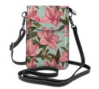 WZYWHJ Borsa a tracolla in pelle con motivo azalea, regalo versatile per donne, passeggiate, campeggio, shopping e viaggi