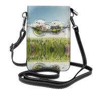 WZYWHJ Borsa a tracolla in pelle con stampa di violoncello con cristalli, regalo versatile per donne, passeggiate, campeggio, shopping e viaggi