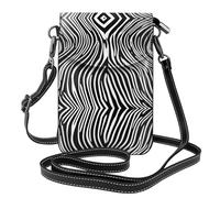 WZYWHJ Borsa a tracolla in pelle con stampa zebrata, regalo versatile per donne, passeggiate, campeggio, shopping e viaggi