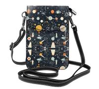 WZYWHJ Borsa a tracolla in pelle per telefono con stampa fisica - Regalo versatile per donne, passeggiate, campeggio, shopping e viaggi